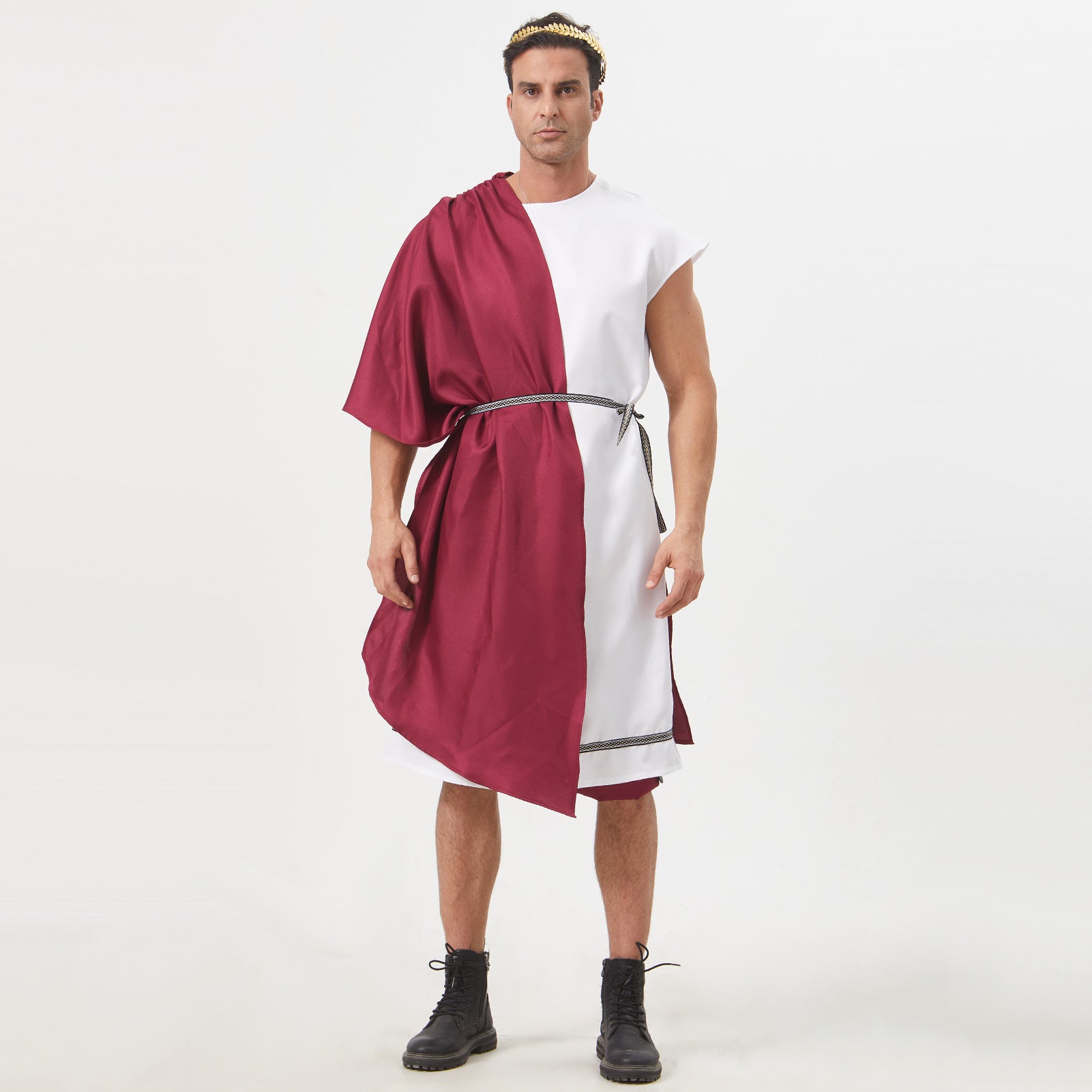 Greek Roman Toga Costume Set for Halloween Party & Cosplay