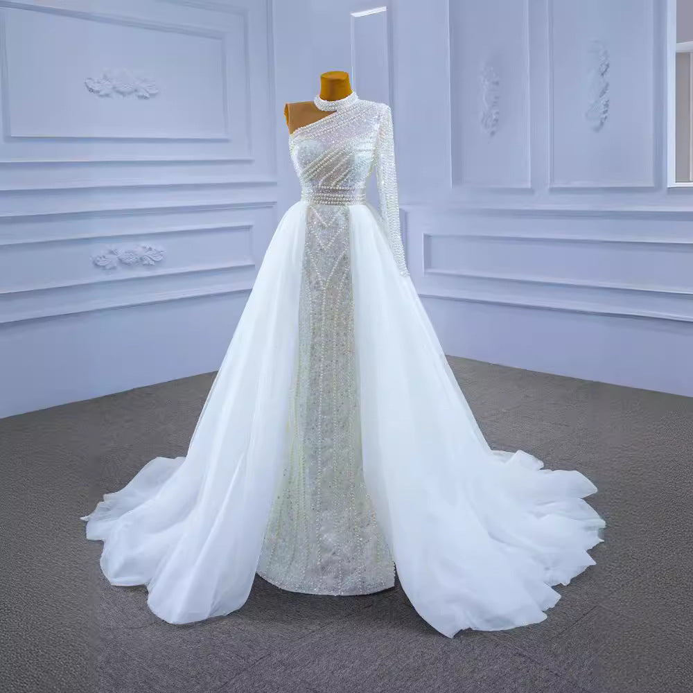 Gorgeous Handmade Beaded Princess Ball Gown Wedding Dresses