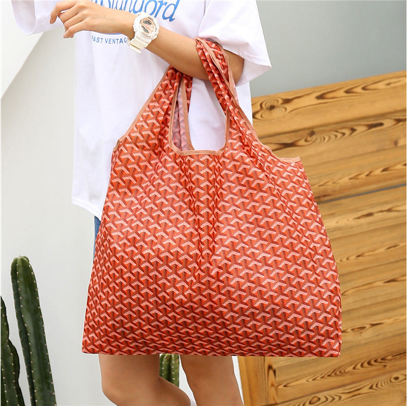 Large Capacity Foldable Reusable Waterproof Shopping Bag