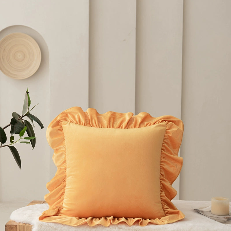 Reversible Flannel Lumbar Pillow Cover Inner