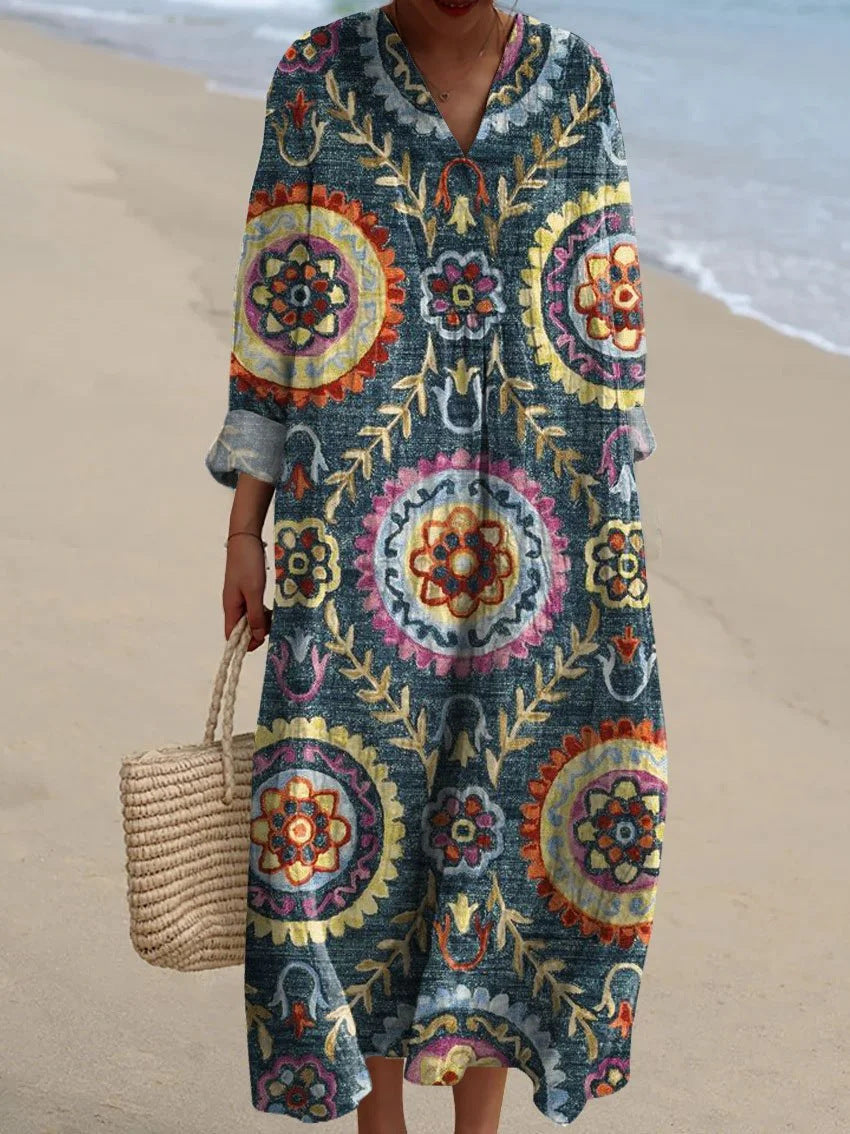 Women's Long Sleeve Shirt Dress