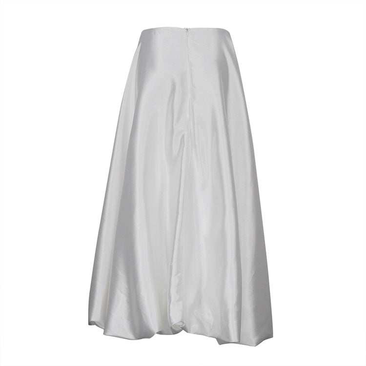 Women's High Waist Balloon Skirt
