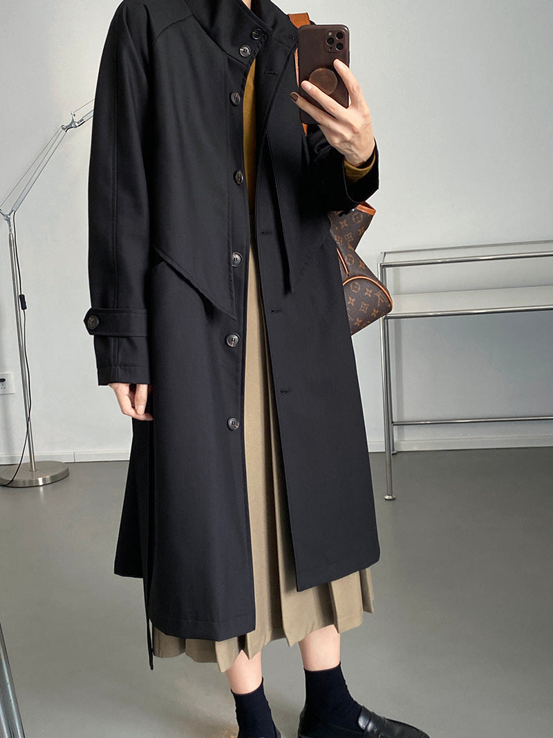 Designed Winter Long Overcoat for Women