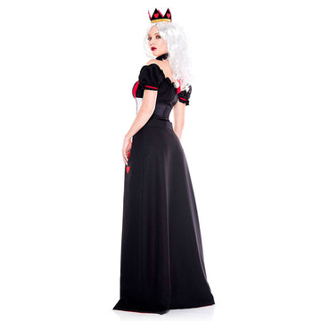 Halloween Costume: Red Queen Heart Princess Alice in Wonderland Dress