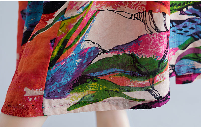 Summer Plus Sizes Dresses for Women-Dresses-Rose Red-One Size-Free Shipping at meselling99