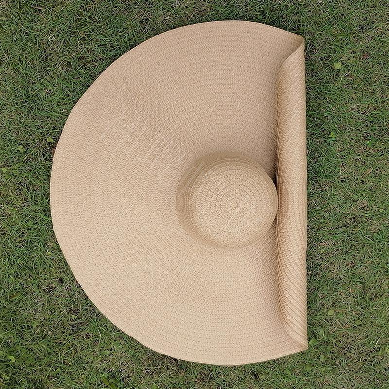 Women Summer Sun-proof Foldable Beach Hats-STYLEGOING