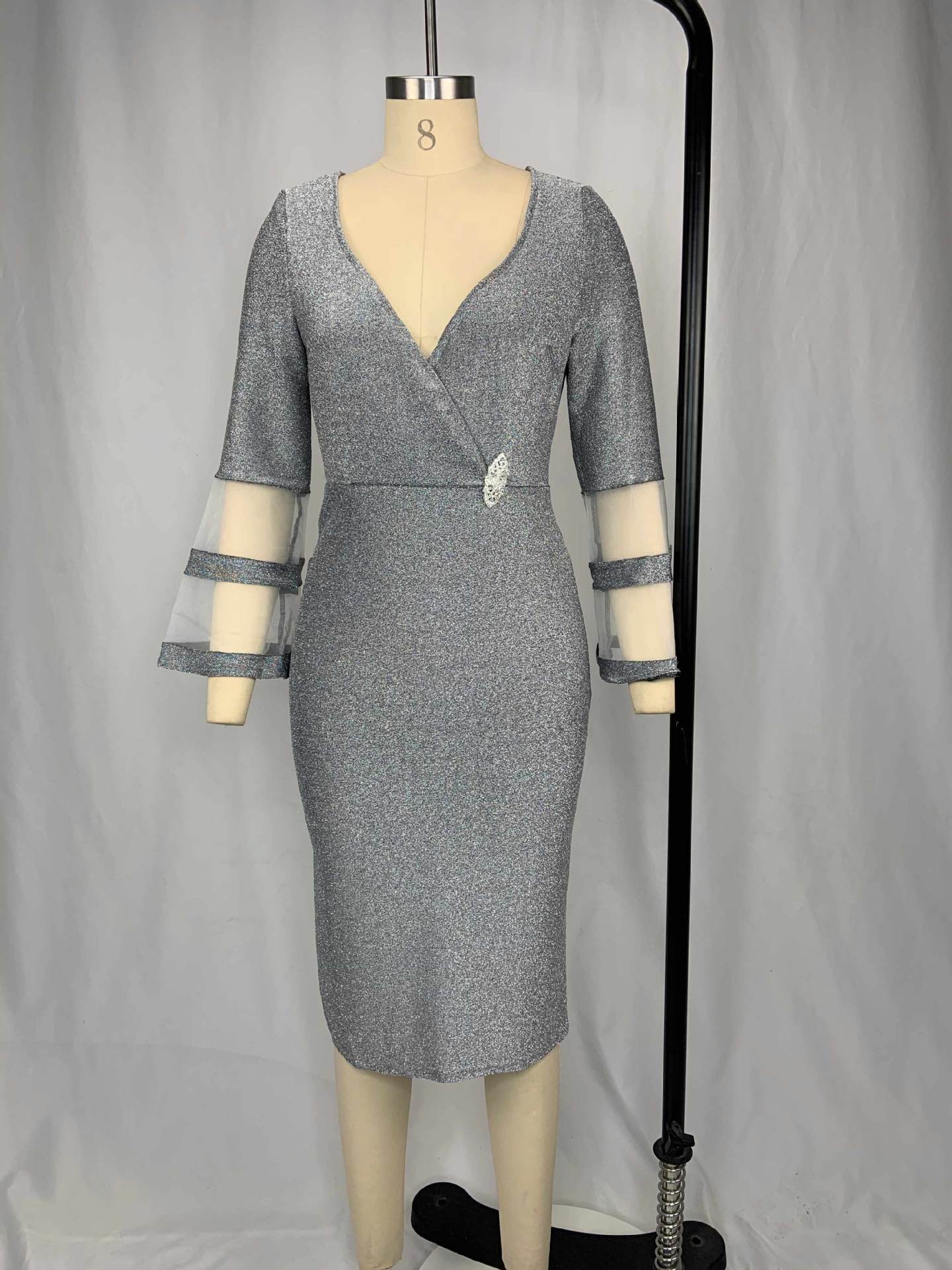 Elegant Women Plus Sizes Party Dresses-Dresses-Free Shipping at meselling99