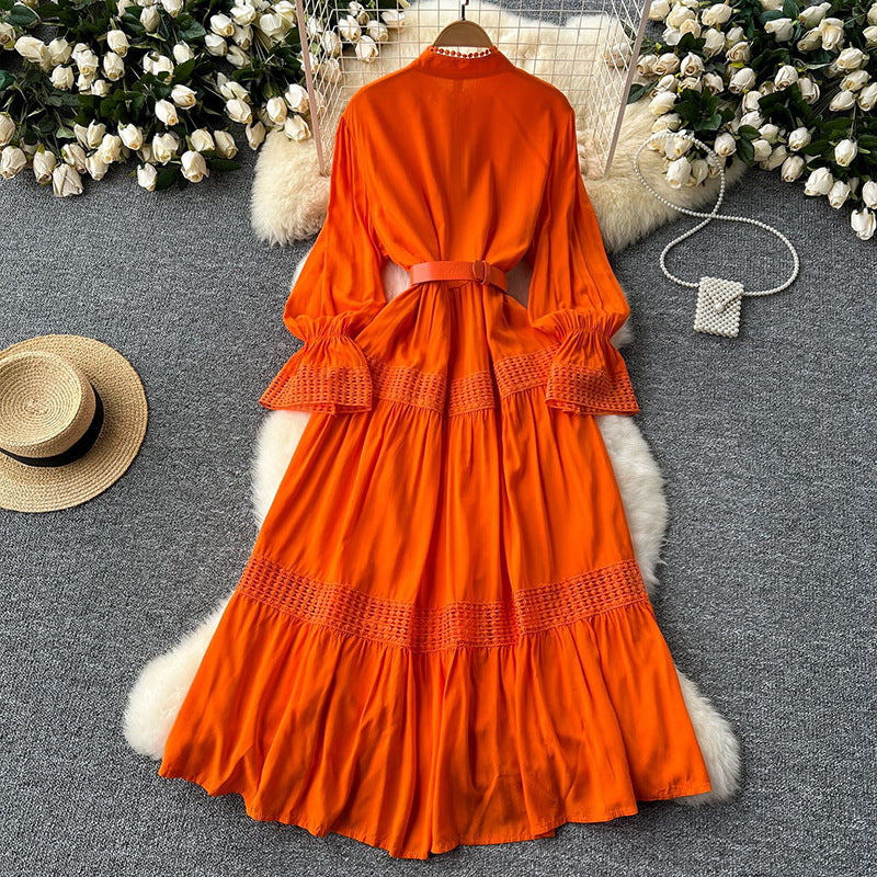 Vintage Elegant Lace Midi/Maxi Dress