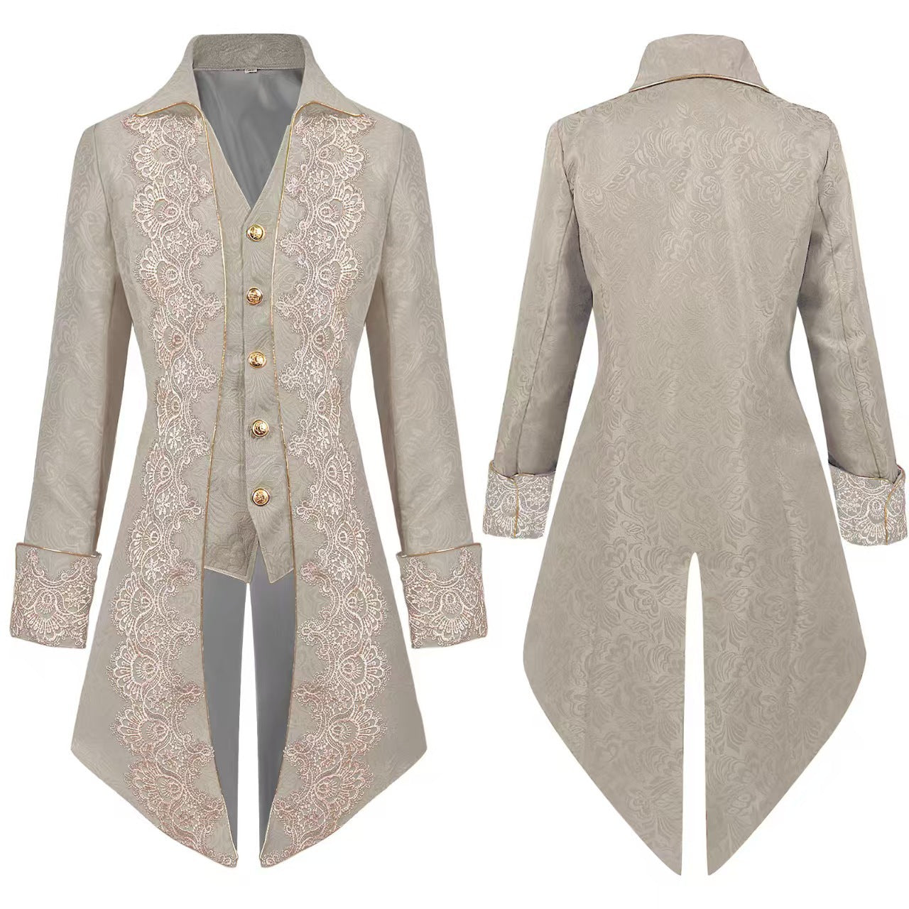 Men's Gothic Victorian Frock Coat