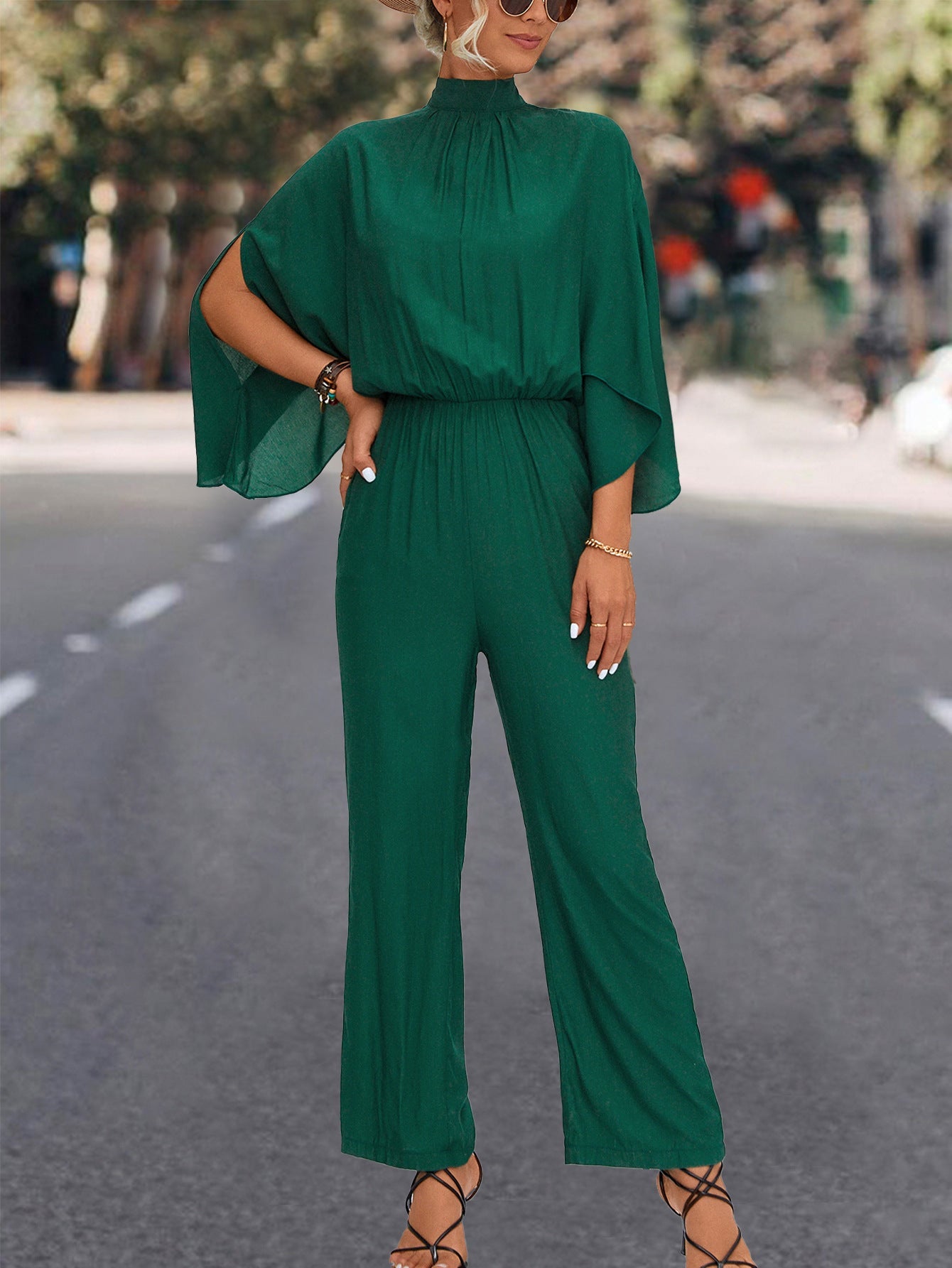 Sexy High Neck Women Jumpsuits