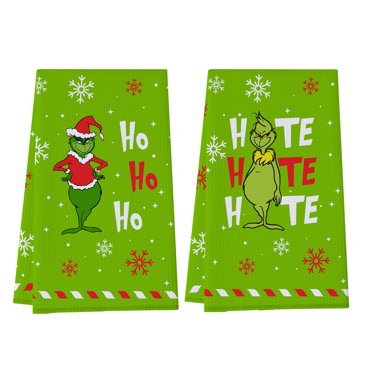 Grinch Christmas Kitchen Towel