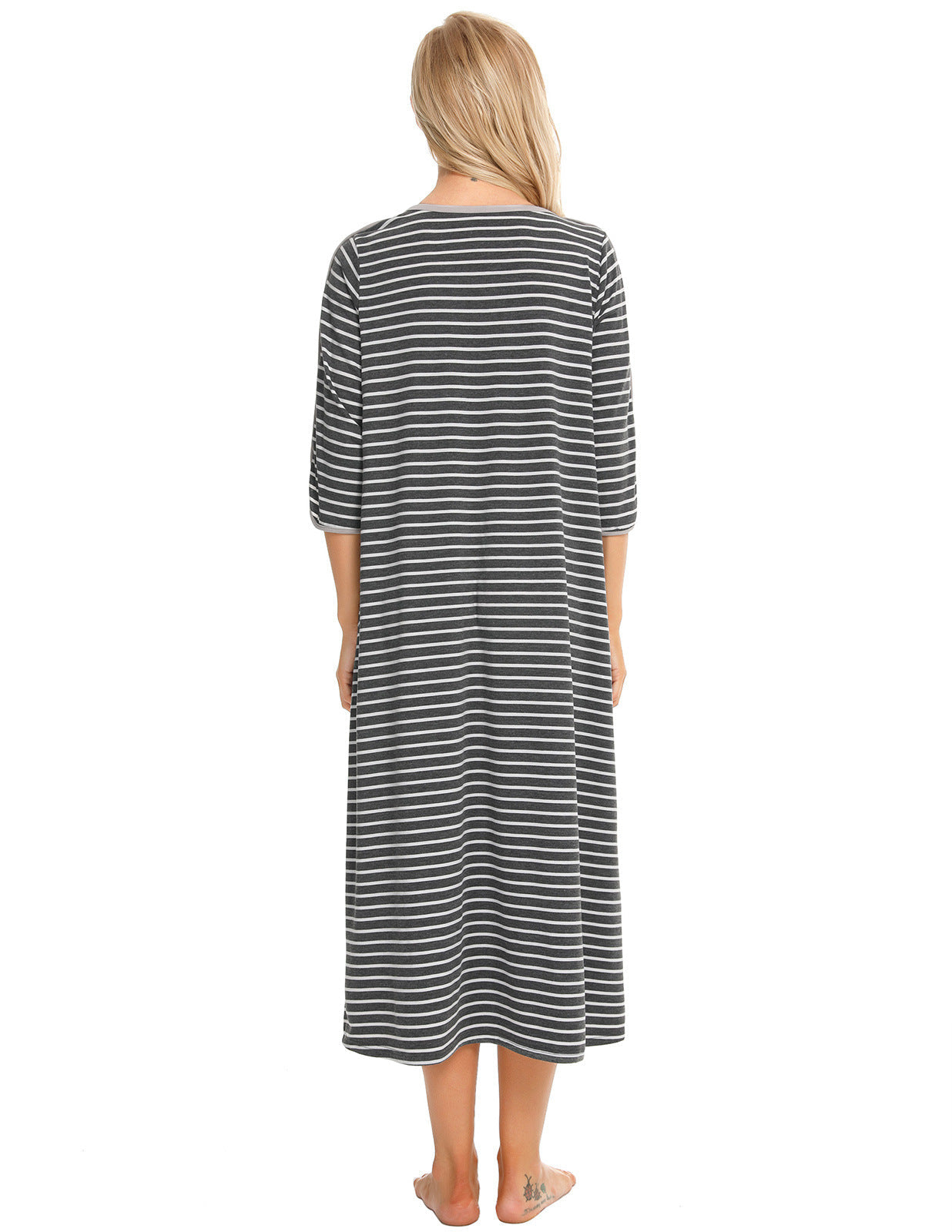 Casual Comfortable Plus Sizes Long Nightgown