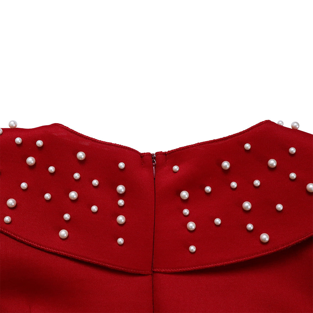 Summer Ruffled Sleeves Women Sheath Dresses-Dresses-Free Shipping at meselling99