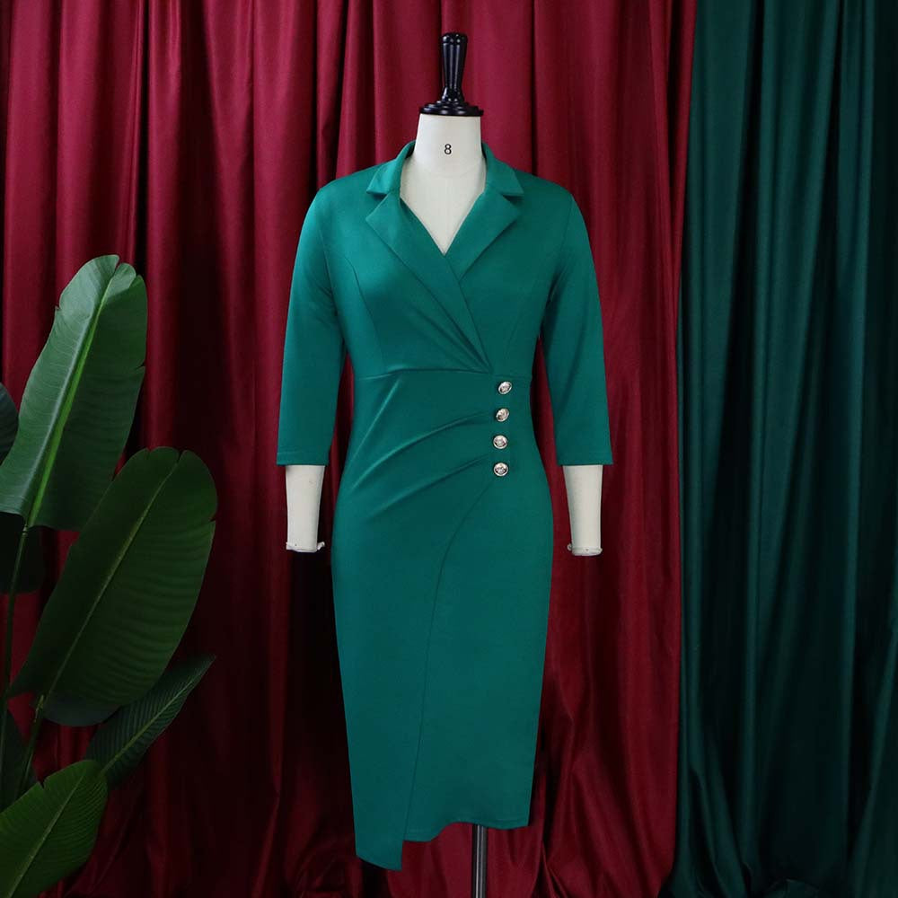 Elegant Office Lady Pencil Sheath Dresses-Dresses-Free Shipping at meselling99