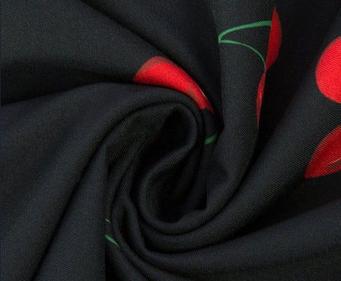 Summer Floral Sundress for Women - Slim Fit Strappy Dress with Cute Print