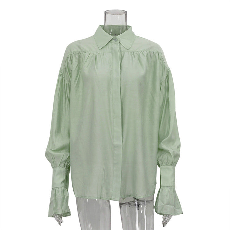 Women's Oversized Button-Down Shirt