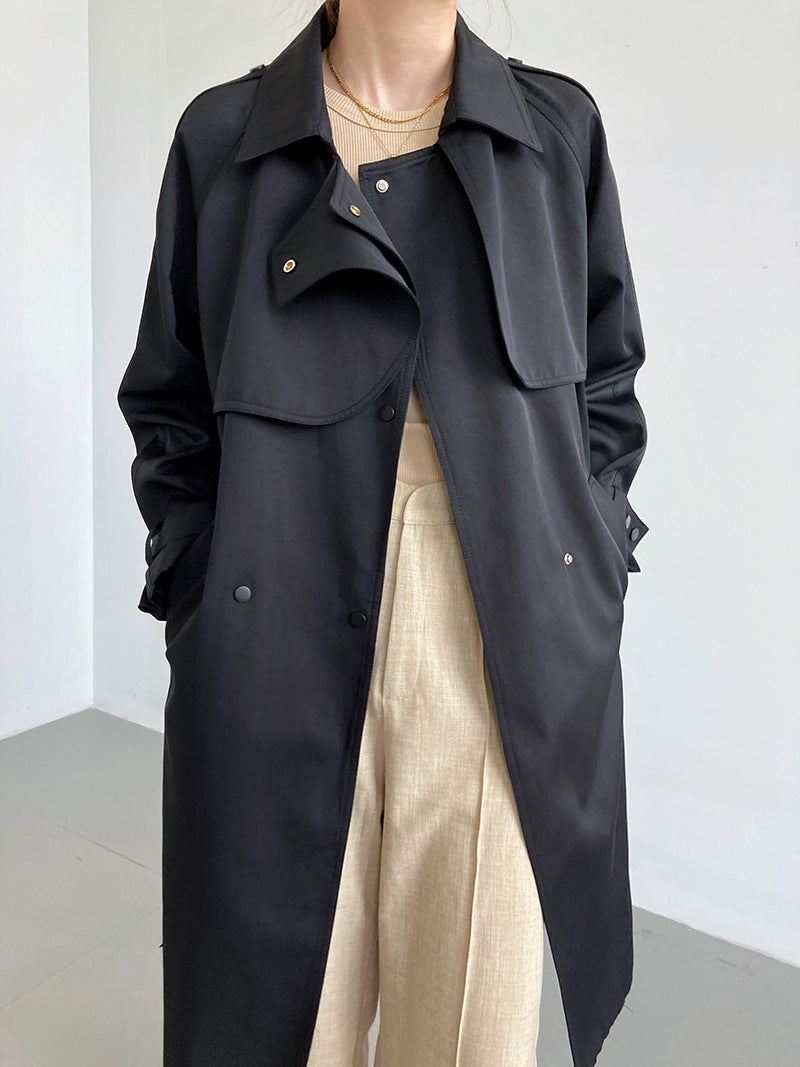 Luxury Designed Fall Long Trench Coats