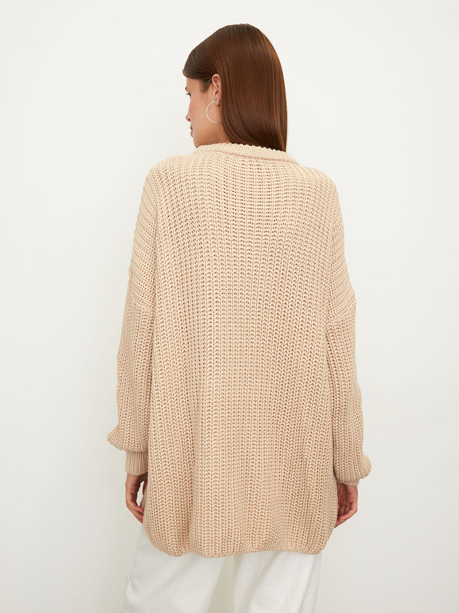 Lantern Sleeve Pullover Sweater