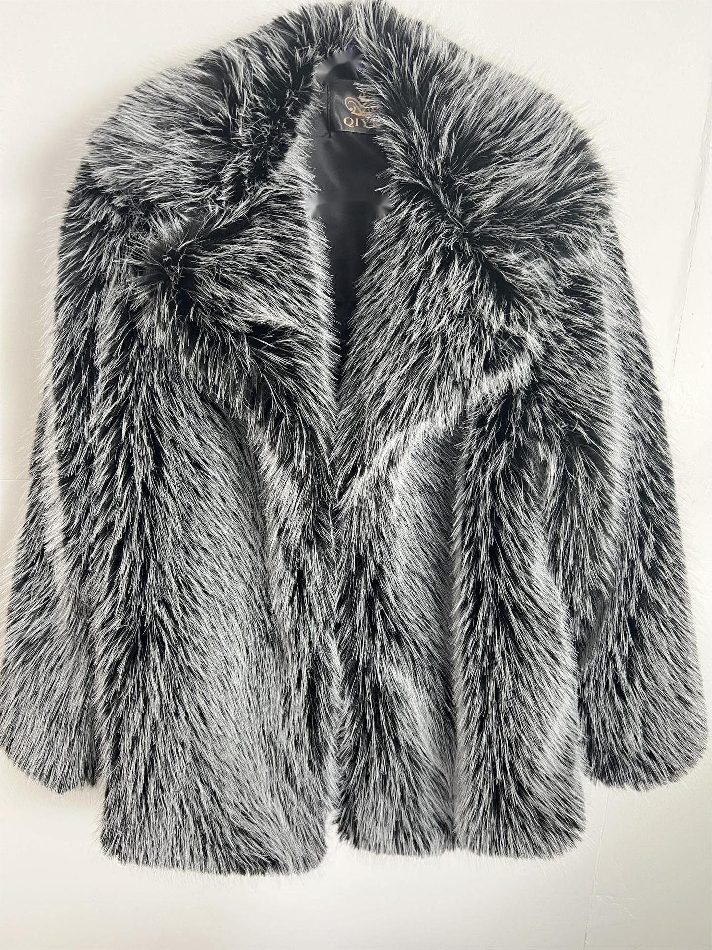 Fashion Faux Fur Winter Overcoats