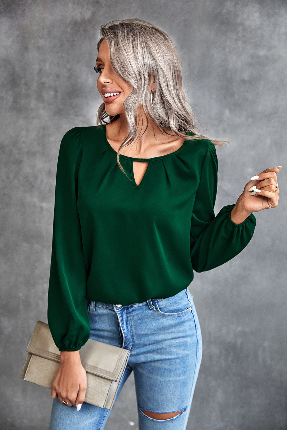 Casual Long Sleeves Women Blouses