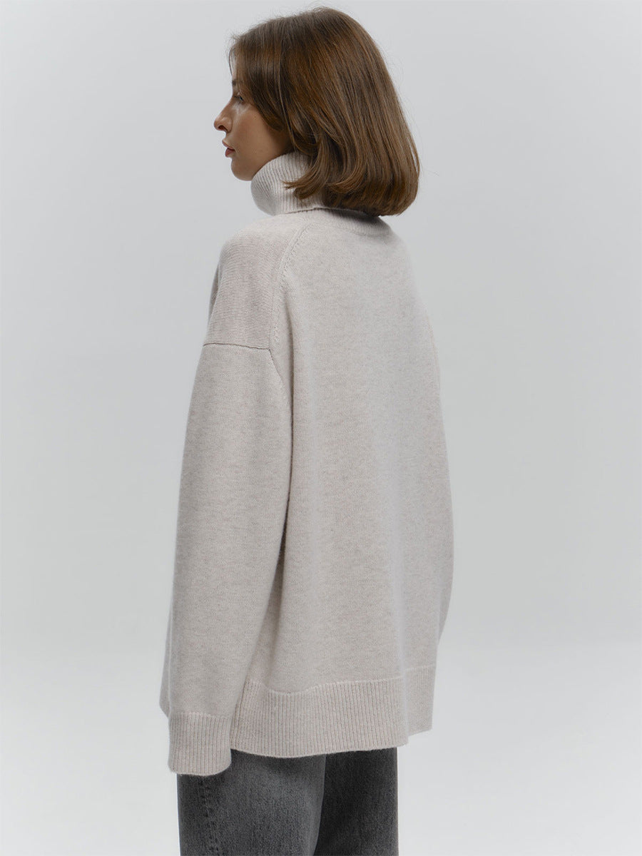 Women's Oversized turtleneck Sweater