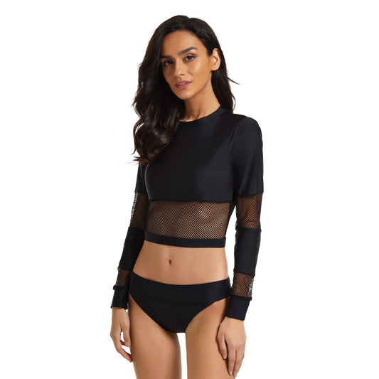 Sexy Black Diving Swimwear for Women