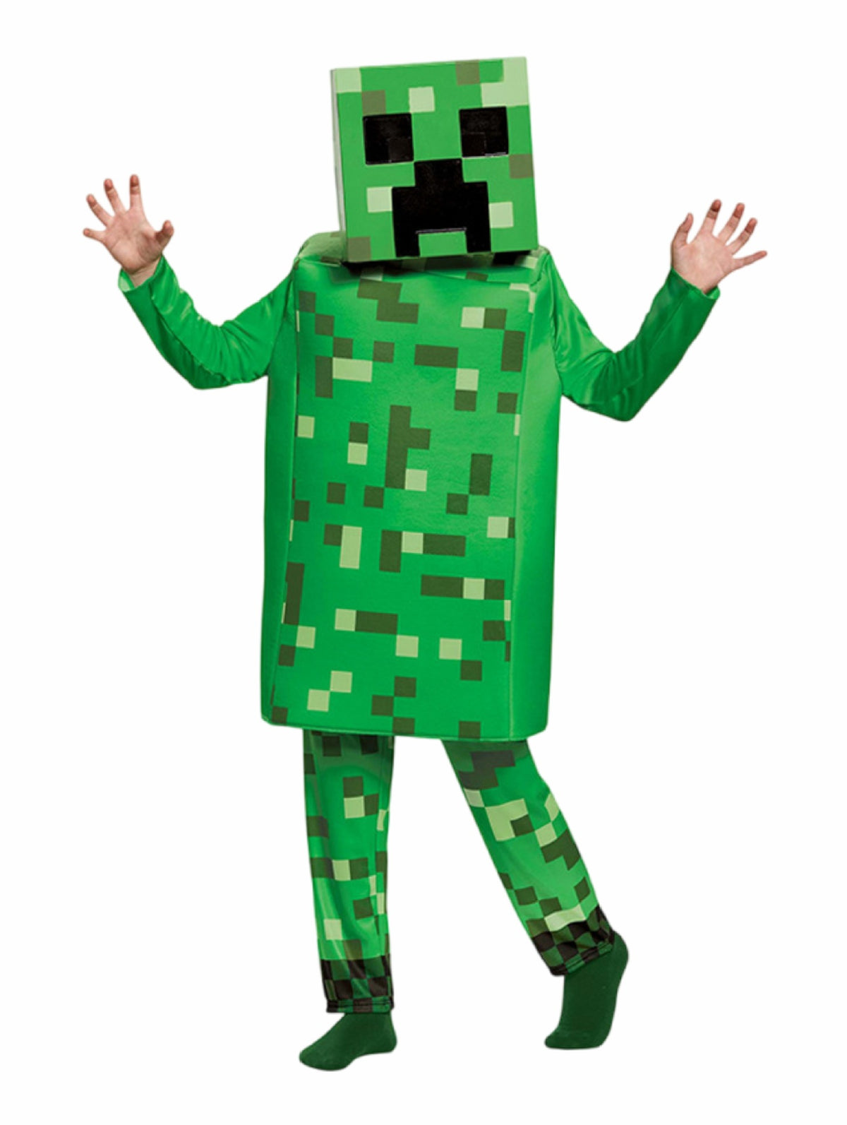 Minecraft Kids Cosplay Costume Holloween
