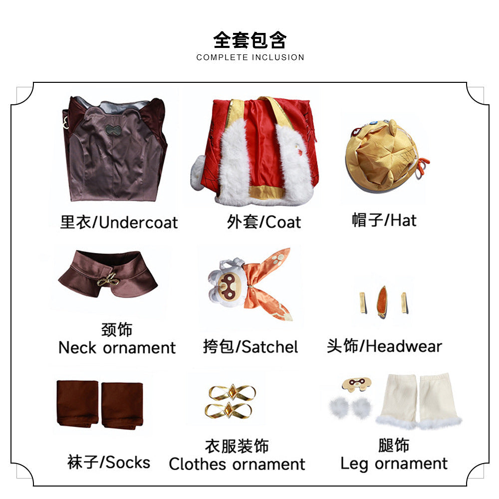 Genshin Impact Lantern Rite Cosplay Costume