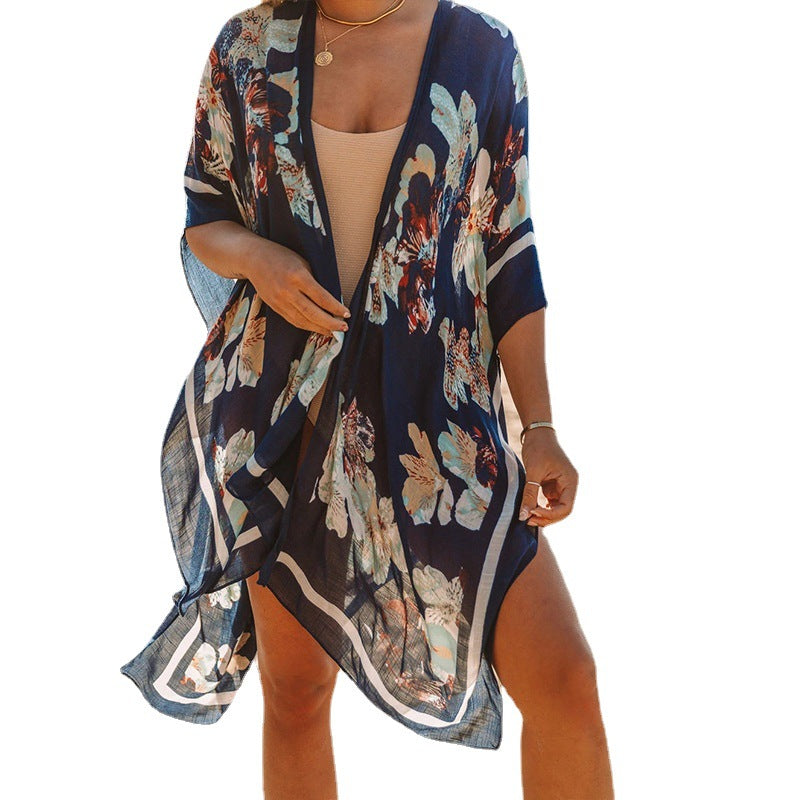 Summer Casual Chiffon Beach Cover Ups