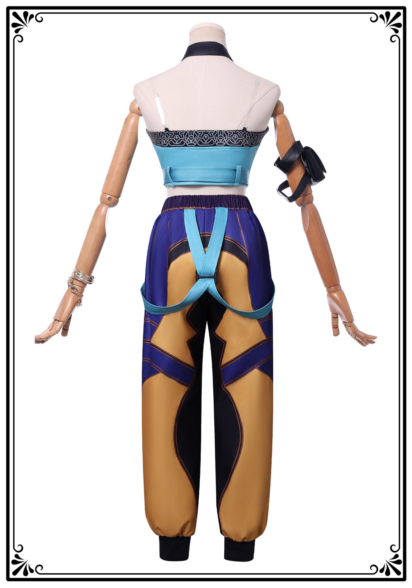 K-POP Demon Hunter Girl Group Cosplay Costume – Lumimira Zoey Outfit