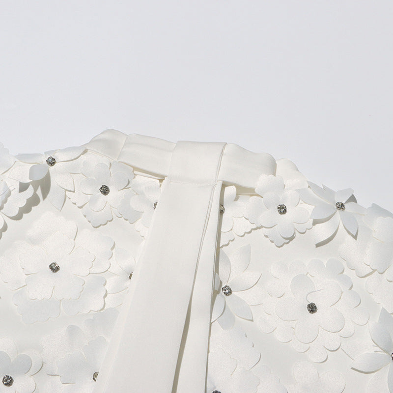 Designed Women's Short Sleeveless A-Line Dress