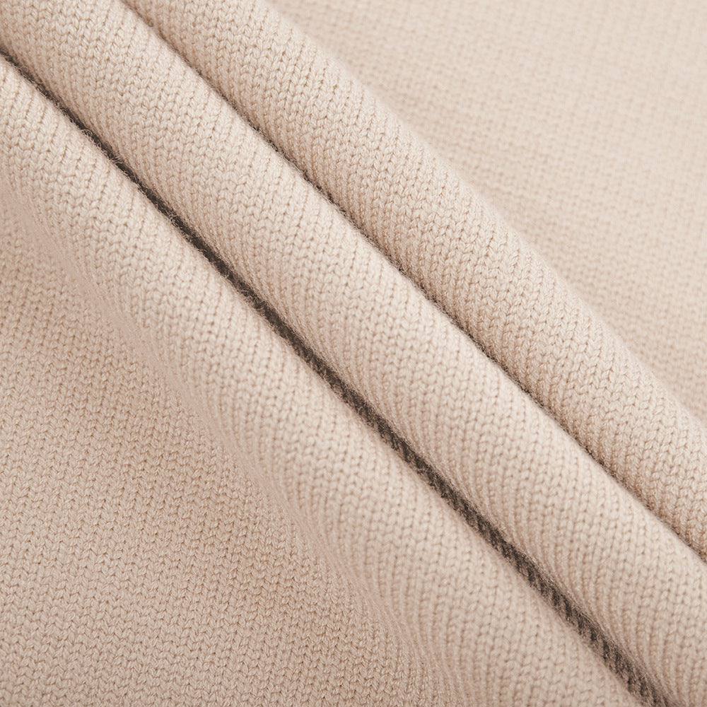 Fashion High Neck Casual Lazy Knitted Pullover Sweaters