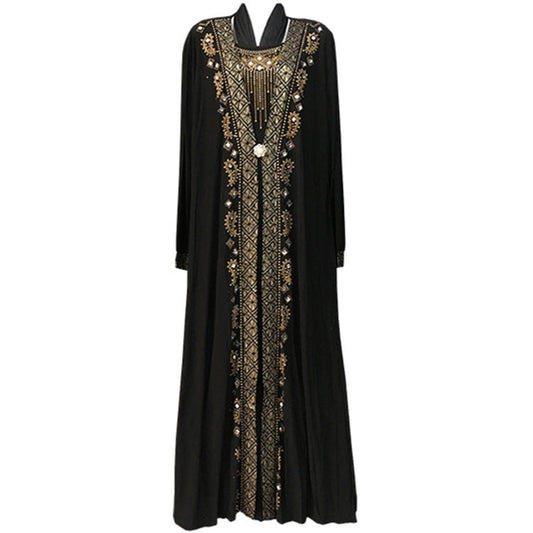 Arabic Beaded Long Rompers for Women