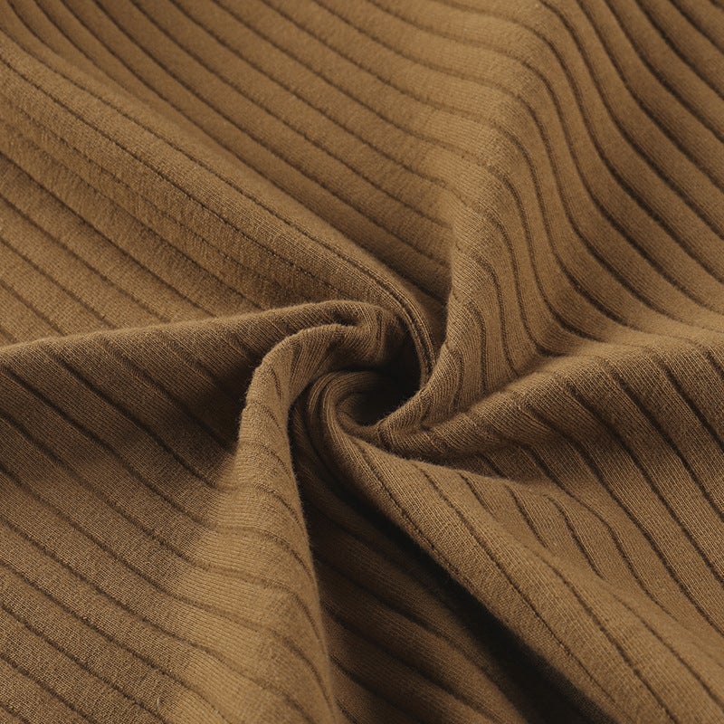 Sexy Square Neckline Long Sleeves Knitted Long Dresses-Dresses-Free Shipping at meselling99