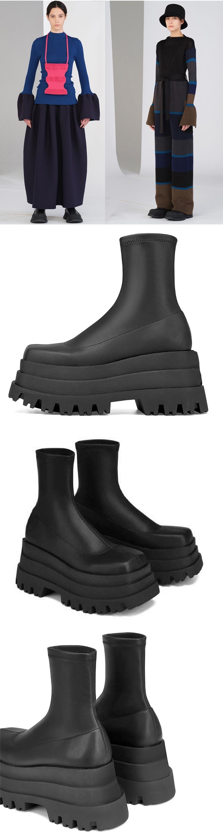 Fashion Street Style Women Plus Sizes Short Boots