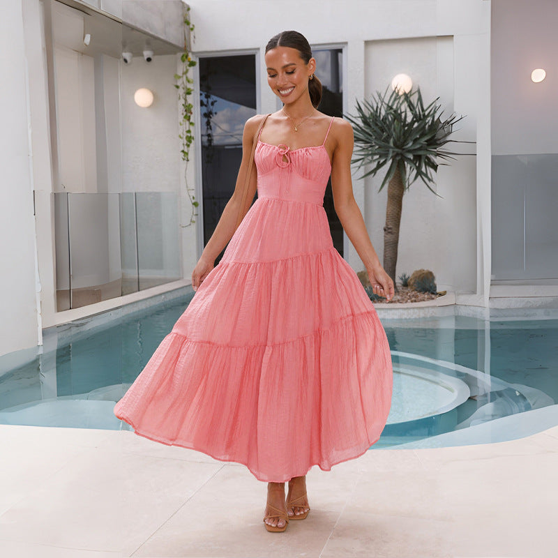 Casual Backless Long Maxi Dresses