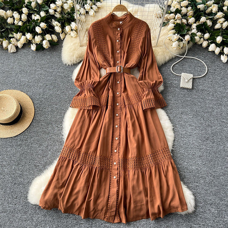 Vintage Elegant Lace Midi/Maxi Dress