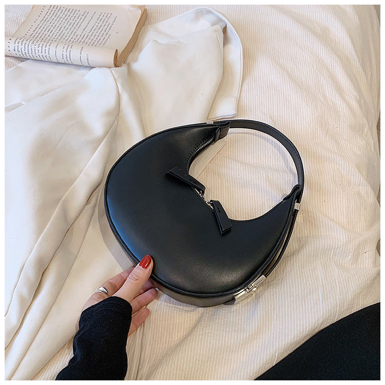 Fashion Moon Shaped Women Handbags