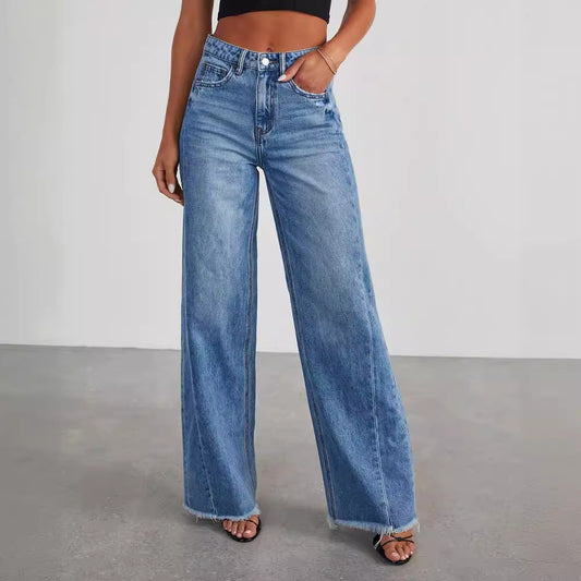 Casual Wide Legs Jeans for Women