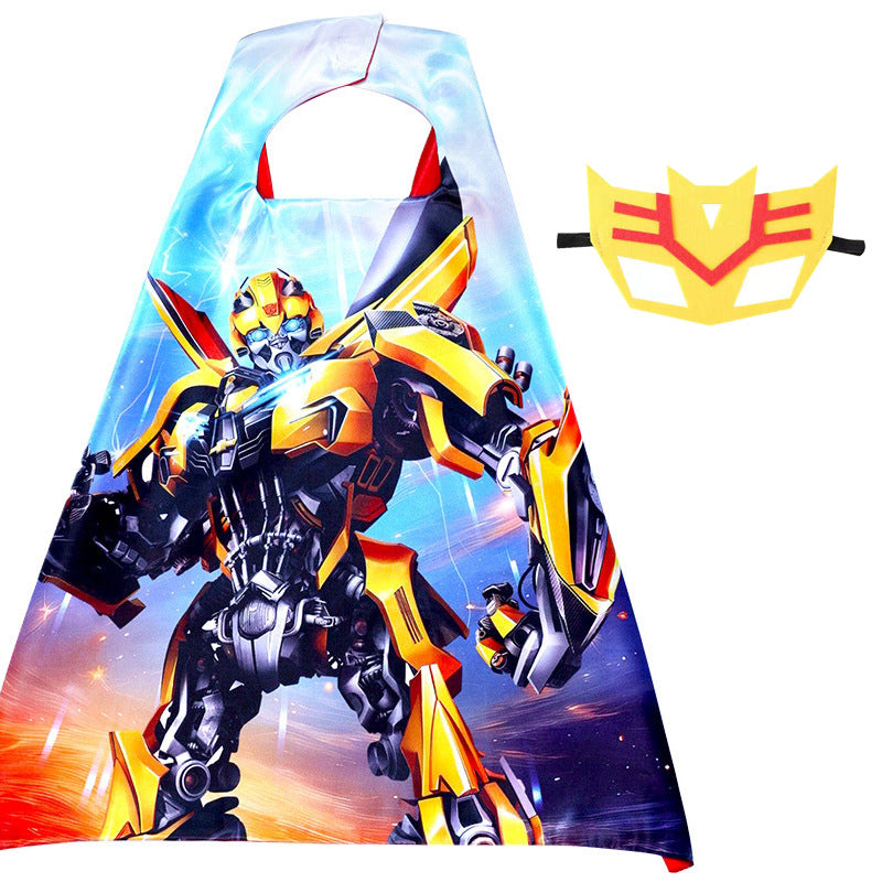 Kids Halloween Superhero Cape Costume