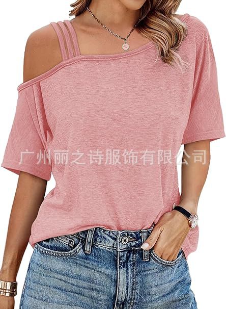 Casual Summer Short Sleeves Women T Shirts