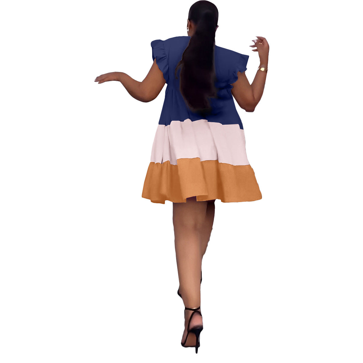 Casual Summer Ruffled Short Daily Dresses