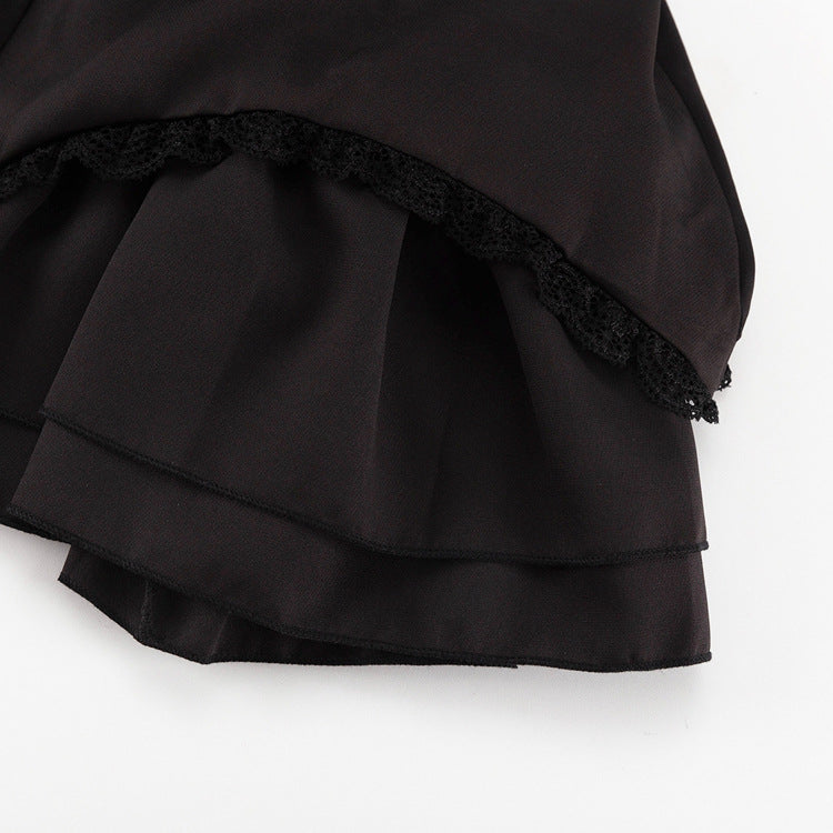 Summer Sleeveless Bodycon Dress - Sexy Ruffle Hem Bustier Mini Dress,