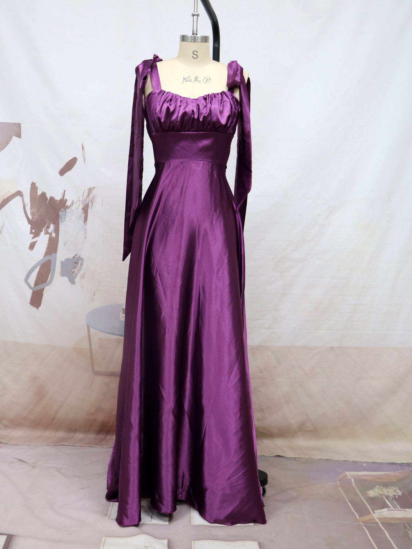 Elegant Women Evening Party Dresses/bridesmaid Dresses-Dresses-Purple-S-Free Shipping at meselling99