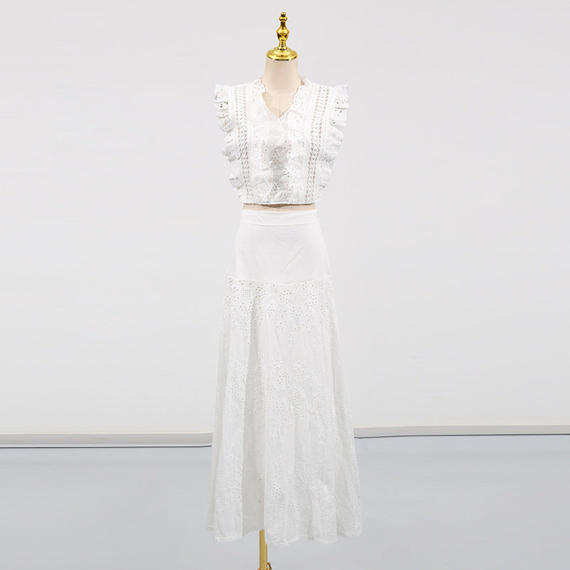 Designed Vacation Style Beach Dress Set