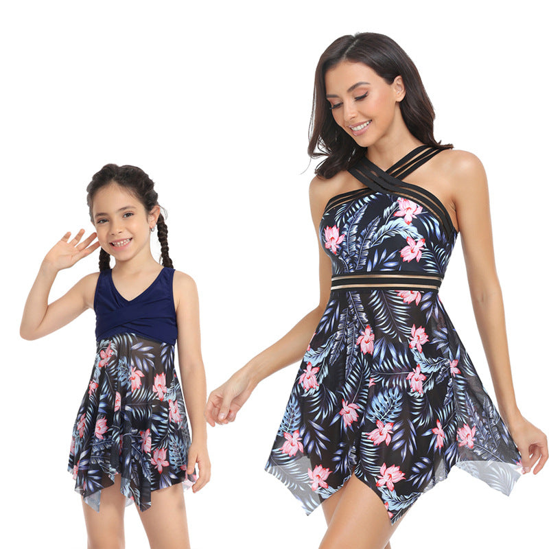 Summer Mother & Kids Women Swimsuits