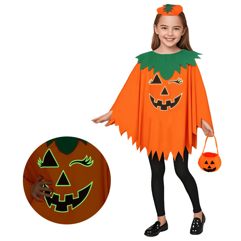 Glow-in-the-Dark Halloween Costume Set