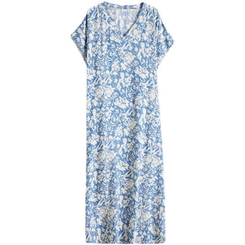 Women Summer Plus Sizes Long Dresses-Dresses-Free Shipping at meselling99