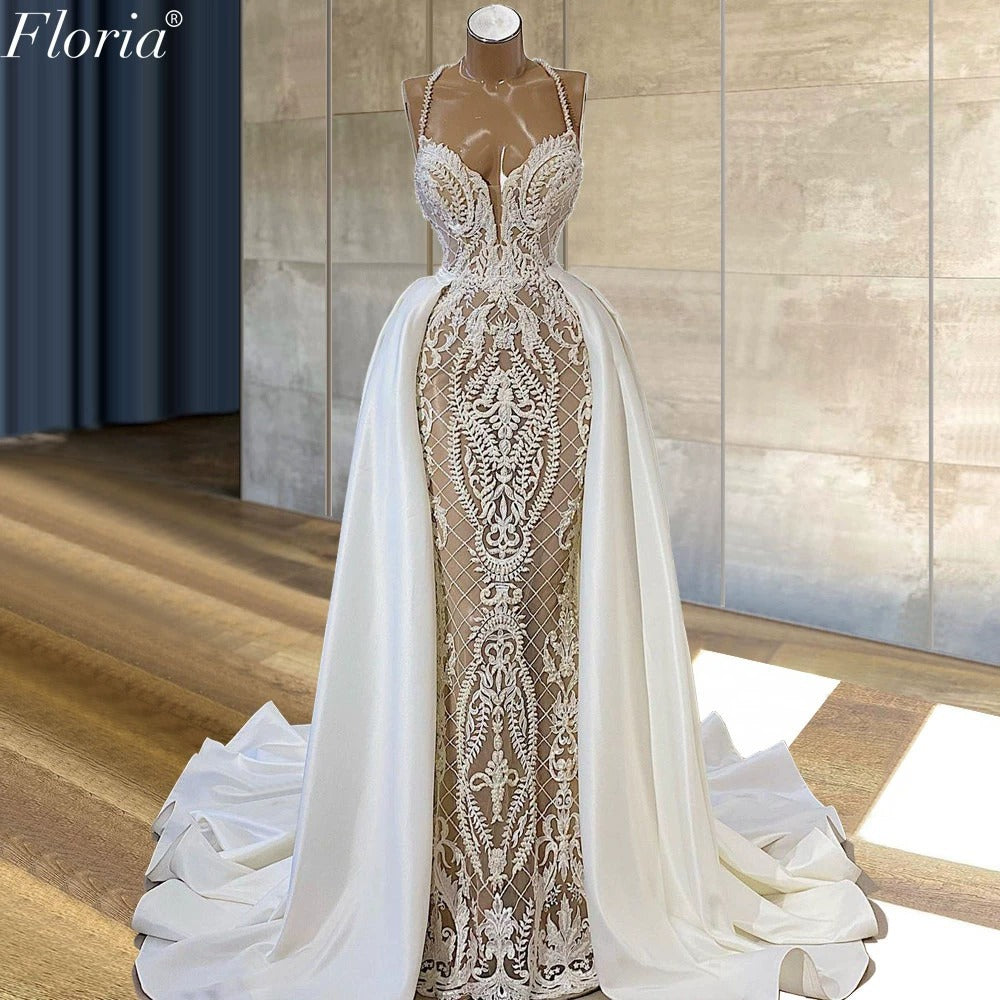 Strapless Tube Top Wedding Dress