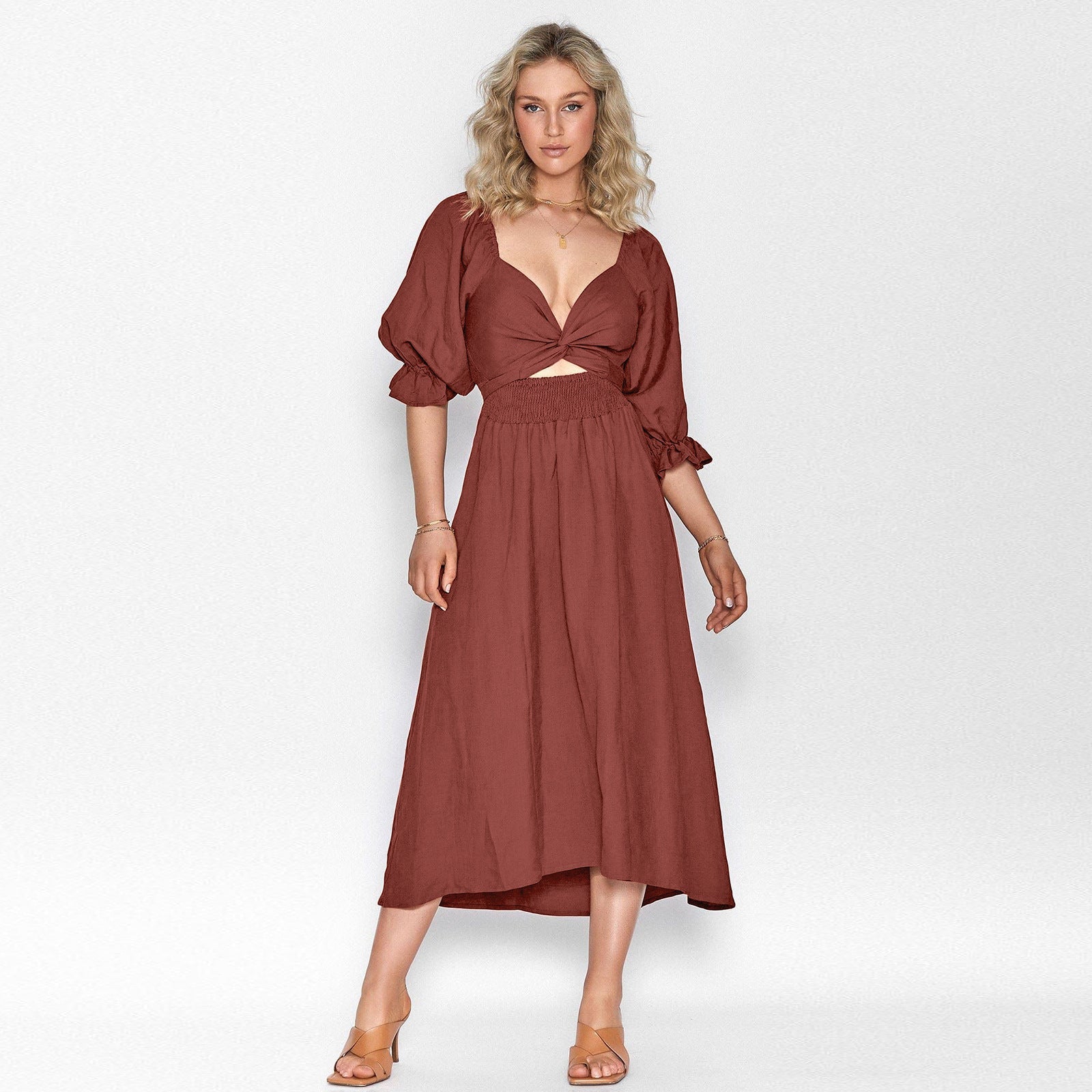 Elegant Long Sleeves Fall Dresses